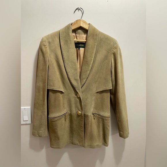 Danier suede jacket XS/S. - Picture 1 of 5